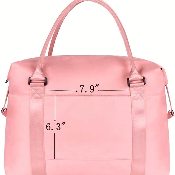 Travel weekender bag  Overnight Duffle Bag Gym Tote Bag in Trolley handle - Picture 3 of 7